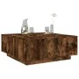Mesa de centro madera de ingeniería roble ahumado 100x100x40 cm de , Mesas de centro - Ref: Foro24-3284053, Precio: 169,48 €,...