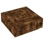Mesa de centro madera de ingeniería roble ahumado 100x100x40 cm de , Mesas de centro - Ref: Foro24-3284053, Precio: 169,48 €,...