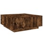 Mesa de centro madera de ingeniería roble ahumado 100x100x40 cm de , Mesas de centro - Ref: Foro24-3284053, Precio: 183,16 €