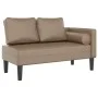 Chaise lounge sofa with synthetic leather cushions in cappuccino color. by , Daybeds - Ref: Foro24-4007569, Price: 145,56 €, ...