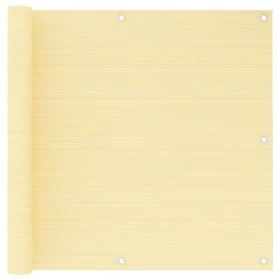 Beige HDPE balcony awning 90x500 cm by vidaXL, Umbrellas - Ref: Foro24-310914, Price: 19,92 €, Discount: %