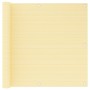 Toldo para balcón HDPE beige 90x500 cm de vidaXL, Sombrillas - Ref: Foro24-310914, Precio: 24,89 €, Descuento: %