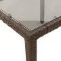 Garden table and chairs set, 7 pieces with brown PE rattan cushions. by , Garden sets - Ref: Foro24-3277068, Price: 924,46 €,...