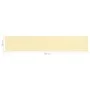 Beige HDPE-Balkonmarkise 90x500 cm von vidaXL, Sonnenschirme - Ref: Foro24-310914, Preis: 20,01 €, Rabatt: %