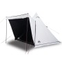 Family store tipi for 6 people, white opaque waterproof fabric by , tents - Ref: Foro24-4009441, Price: 199,86 €, Discount: %