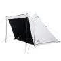 Family store tipi for 6 people, white opaque waterproof fabric by , tents - Ref: Foro24-4009441, Price: 203,47 €, Discount: %
