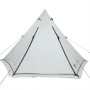 Family store tipi for 6 people, white opaque waterproof fabric by , tents - Ref: Foro24-4009441, Price: 199,86 €, Discount: %