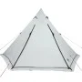 Family store tipi for 6 people, white opaque waterproof fabric by , tents - Ref: Foro24-4009441, Price: 203,47 €, Discount: %