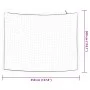 Tow network with white 3.5x3 m elastic PP rope by , Cargo nets for motor vehicles - Ref: Foro24-4012265, Price: 29,79 €, Disc...
