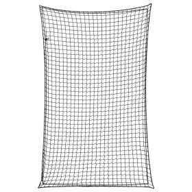 Tow network with black 4x2.5 m elastic PP rope by , Cargo nets for motor vehicles - Ref: Foro24-4012284, Price: 35,31 €, Disc...
