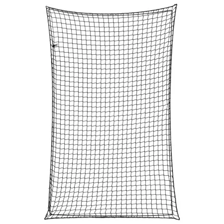 Tow network with black 4x2.5 m elastic PP rope by , Cargo nets for motor vehicles - Ref: Foro24-4012284, Price: 35,31 €, Disc...