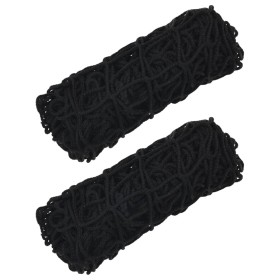 Square hay nets 2 units PP black 75x75 cm by , Livestock feeders and waterers - Ref: Foro24-4012308, Price: 16,89 €, Discount: %
