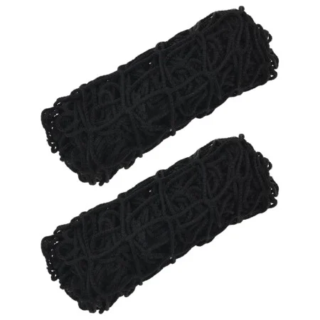 Redes para heno cuadradas 2 unidades PP negro 75x75 cm de , Comederos y bebederos de ganado - Ref: Foro24-4012308, Precio: 16...