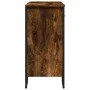 Engineered wood smoked oak sideboard 79.5x35.5x74.5 cm by , Sideboards - Ref: Foro24-848546, Price: 79,63 €, Discount: %