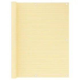 Beige HDPE balcony awning 120x500 cm by vidaXL, Umbrellas - Ref: Foro24-310918, Price: 15,96 €, Discount: %