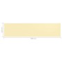Beige HDPE-Balkonmarkise 120x500 cm von vidaXL, Sonnenschirme - Ref: Foro24-310918, Preis: 24,65 €, Rabatt: %