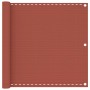 Terracotta HDPE balcony awning 90x400 cm by vidaXL, Umbrellas - Ref: Foro24-310949, Price: 20,82 €, Discount: %