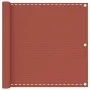 Toldo para balcón HDPE terracota 90x400 cm de vidaXL, Sombrillas - Ref: Foro24-310949, Precio: 17,69 €, Descuento: %