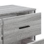 Cajonera de madera de ingeniería gris Sonoma 91x35,5x74,5 cm de , Cajoneras - Ref: Foro24-3295305, Precio: 173,03 €, Descuent...