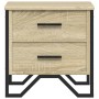 Nachttisch aus Sonoma-Eiche, 40x41x40 cm, aus Ingenieurholz. von , Nachttische - Ref: Foro24-848506, Preis: 51,04 €, Rabatt: %