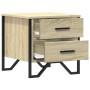 Nachttisch aus Sonoma-Eiche, 40x41x40 cm, aus Ingenieurholz. von , Nachttische - Ref: Foro24-848506, Preis: 51,04 €, Rabatt: %