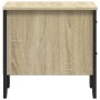 Nachttisch aus Sonoma-Eiche, 40x41x40 cm, aus Ingenieurholz. von , Nachttische - Ref: Foro24-848506, Preis: 51,04 €, Rabatt: %