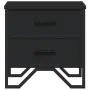 Mesita de noche madera de ingeniería negra 40x41x40 cm de , Mesitas de noche - Ref: Foro24-848504, Precio: 51,03 €, Descuento: %