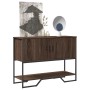 Ingenieurholz-Konsolentisch in Eichenbraun 100x35x74,5 cm von , Seitentische - Ref: Foro24-848538, Preis: 73,37 €, Rabatt: %