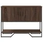 Mesa consola madera de ingeniería marrón roble 100x35x74,5 cm de , Mesas auxiliares - Ref: Foro24-848538, Precio: 72,44 €, De...
