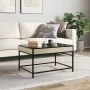 Coffee table with Infinity LED Sonoma oak 70x50x41 cm by , Coffee table - Ref: Foro24-847683, Price: 84,76 €, Discount: %