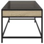 Coffee table with Infinity LED Sonoma oak 70x50x41 cm by , Coffee table - Ref: Foro24-847683, Price: 85,76 €, Discount: %