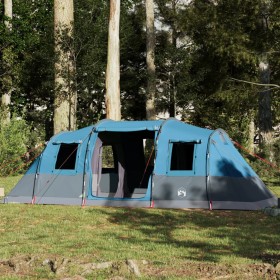 Tienda de campaña familiar túnel 6 personas impermeable azul de , Tiendas de campaña - Ref: Foro24-4009417, Precio: 237,00 €,...