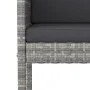 Kitchen bar stools set of 4 with gray PE rattan cushions by , Kitchen stools - Ref: Foro24-316677, Price: 409,02 €, Discount: %
