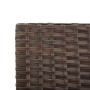 Garden bench with brown synthetic rattan cushions 176 cm by , garden benches - Ref: Foro24-317182, Price: 200,00 €, Discount: %