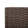 Garden bench with brown synthetic rattan cushions 176 cm by , garden benches - Ref: Foro24-317182, Price: 188,01 €, Discount: %