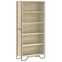 Engineered wood bookshelf in Sonoma oak color, 80x31x169 cm by , Bookcases and shelves - Ref: Foro24-3295313, Price: 91,32 €,...