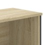 Engineered wood bookshelf in Sonoma oak color, 80x31x169 cm by , Bookcases and shelves - Ref: Foro24-3295313, Price: 91,32 €,...