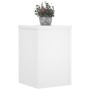 Pflanzenständer 2 Stück aus weißem Ingenieurholz 20x20x30 cm von , Topfständer - Ref: Foro24-852897, Preis: 32,60 €, Rabatt: %