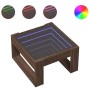 Mitteltisch mit Infinity LED in Eichenbraun 50x53x30 cm von , Couchtisch - Ref: Foro24-847629, Preis: 81,92 €, Rabatt: %