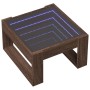 Mitteltisch mit Infinity LED in Eichenbraun 50x53x30 cm von , Couchtisch - Ref: Foro24-847629, Preis: 81,92 €, Rabatt: %