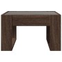 Mitteltisch mit Infinity LED in Eichenbraun 50x53x30 cm von , Couchtisch - Ref: Foro24-847629, Preis: 81,92 €, Rabatt: %