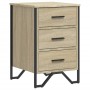 Nachttisch aus Sonoma-Eiche, 40x41x60 cm, aus Holzwerkstoff. von , Nachttische - Ref: Foro24-848525, Preis: 78,00 €, Rabatt: %