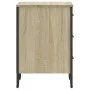 Engineered wood nightstand in Sonoma oak, measuring 40x41x60 cm. by , Nightstands - Ref: Foro24-848525, Price: 76,58 €, Disco...