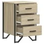 Engineered wood nightstand in Sonoma oak, measuring 40x41x60 cm. by , Nightstands - Ref: Foro24-848525, Price: 76,58 €, Disco...