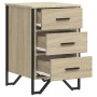Nachttisch aus Sonoma-Eiche, 40x41x60 cm, aus Holzwerkstoff. von , Nachttische - Ref: Foro24-848525, Preis: 78,00 €, Rabatt: %