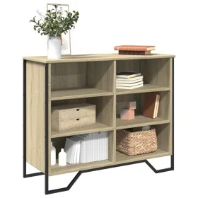 Ingenieurholz-Sideboard Eiche Sonoma 91x35,5x74,5 cm von , Sideboards - Ref: Foro24-848550, Preis: 73,37 €, Rabatt: %