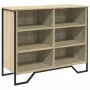 Engineered wood sideboard in Sonoma oak 91x35.5x74.5 cm by , Sideboards - Ref: Foro24-848550, Price: 73,37 €, Discount: %