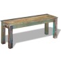 Massive recycelte Holzbank 110x35x45 cm von , Bänke für Hallen und Lager - Ref: Foro24-243454, Preis: 141,82 €, Rabatt: %