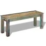 Solid recycled wood bench 110x35x45 cm by , Benches for halls and storage - Ref: Foro24-243454, Price: 139,08 €, Discount: %