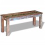 Massive recycelte Holzbank 110x35x45 cm von , Bänke für Hallen und Lager - Ref: Foro24-243454, Preis: 141,82 €, Rabatt: %